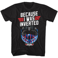 Thumbnail for TOP GUN-INVERTED-BLACK ADULT S/S TSHIRT