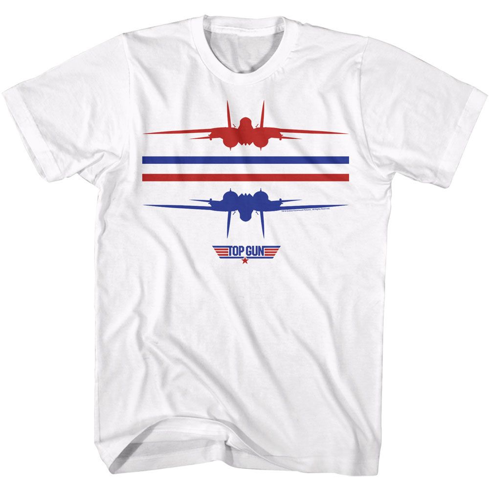 TOP GUN-TOP GUN IF YOU THINK-WHITE ADULT S/S TSHIRT