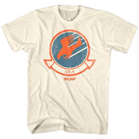 Thumbnail for TOP GUN-THUNDERBIRD-NATURAL ADULT S/S TSHIRT