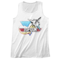 Thumbnail for TOP GUN-FADE-WHITE ADULT TANK