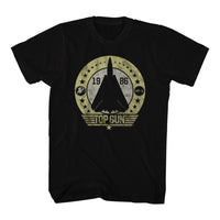 Thumbnail for TOP GUN-STARS AND SUCH-BLACK ADULT S/S TSHIRT