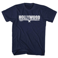 Thumbnail for TOP GUN-HOLLYWOOD-NAVY ADULT S/S TSHIRT