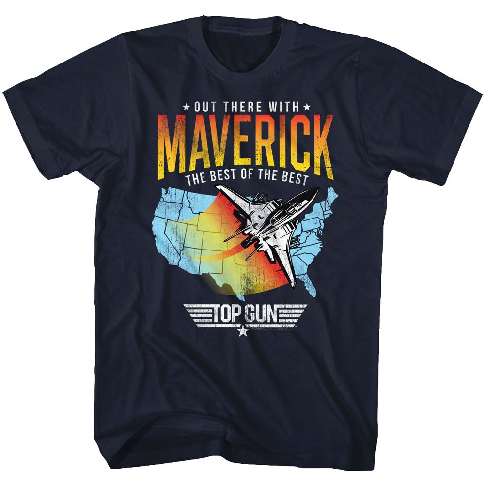 TOP GUN-MAVERICK DIVE-NAVY ADULT S/S TSHIRT