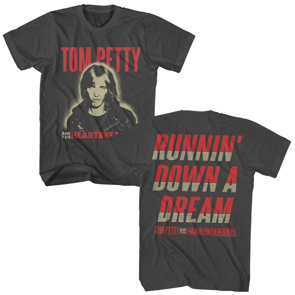 TOM PETTY-TOM PETTY RUNNIN DOWN A DREAM-SMOKE ADULT S/S TSHIRT