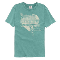 Thumbnail for TOM PETTY-TOM PETTY GUITAR HEART-SEAFOAM ADULT S/S COMFORT COLOR TSHIRT