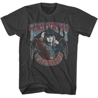Thumbnail for TOM PETTY-TOM PETTY AMERICANA WINGS-SMOKE ADULT S/S TSHIRT