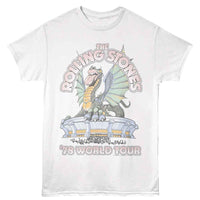 Thumbnail for ROLLING STONES-ROLLING STONES DRAGON 78 TOUR-WHITE ADULT S/S TSHIRT