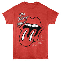 Thumbnail for ROLLING STONES-ROLLING STONES CLASSIC STONES-RED HEATHER ADULT S/S TSHIRT