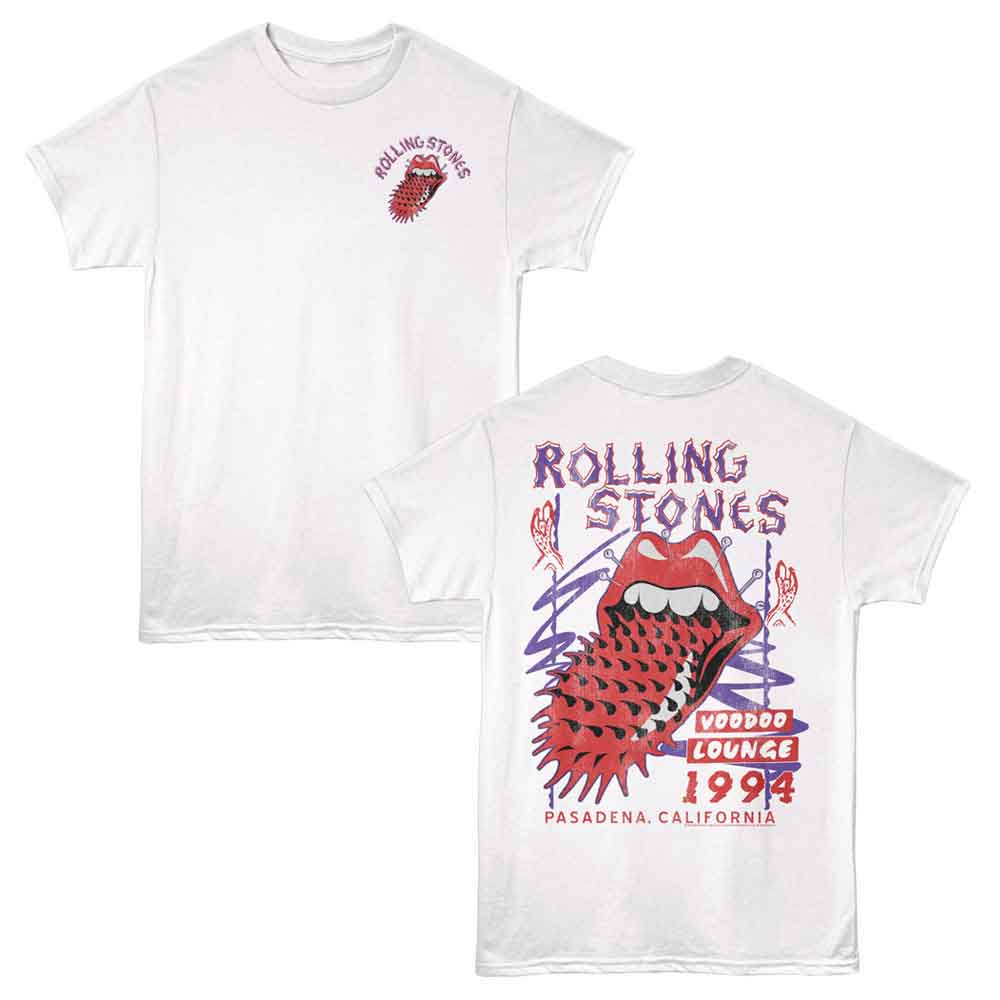 ROLLING STONES-ROLLING STONES VOODOO LOUNGE 94-WHITE ADULT S/S TSHIRT ***F&B***