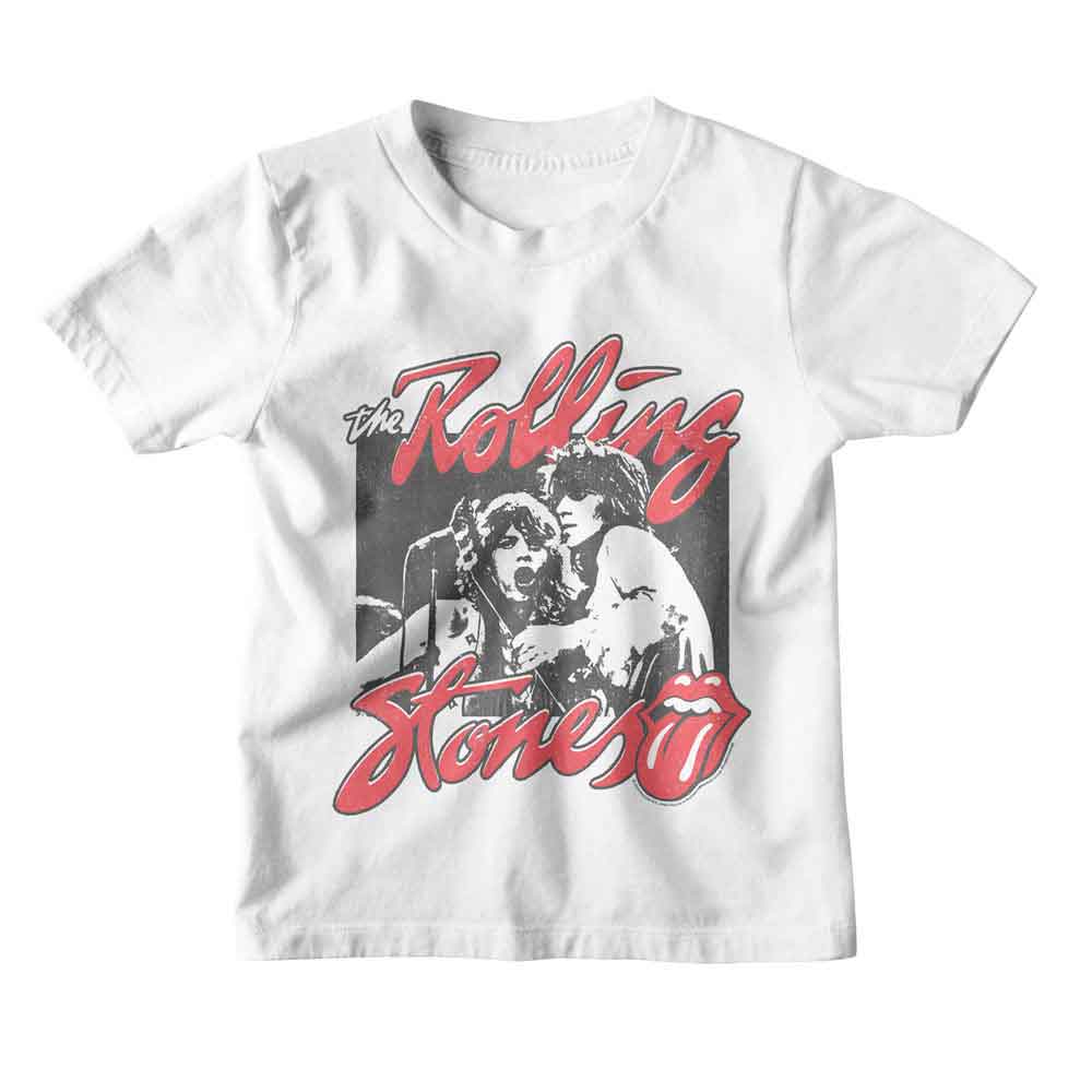Rolling Stones - Photo And Logo Youth T-Shirt