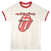 Thumbnail for Rolling Stones - Tongue Logo Ringer Tee