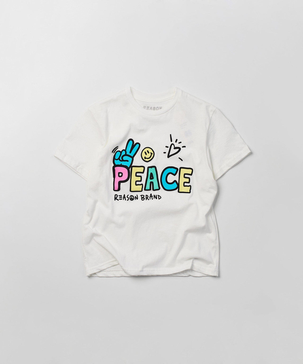Peace Kid's Graphic Short Sleeve T-Shirt