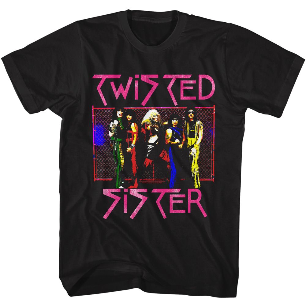TWISTED SISTER FENCE PHOTO