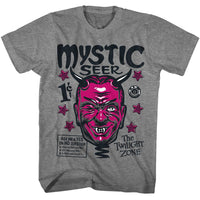 Thumbnail for TWILIGHT ZONE-TWILIGHT ZONE MYSTIC SEER-GRAPHITE HEATHER ADULT S/S TSHIRT