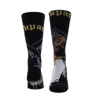 Thumbnail for TUPAC BLACK BANDANA CREW, 1 PAIR