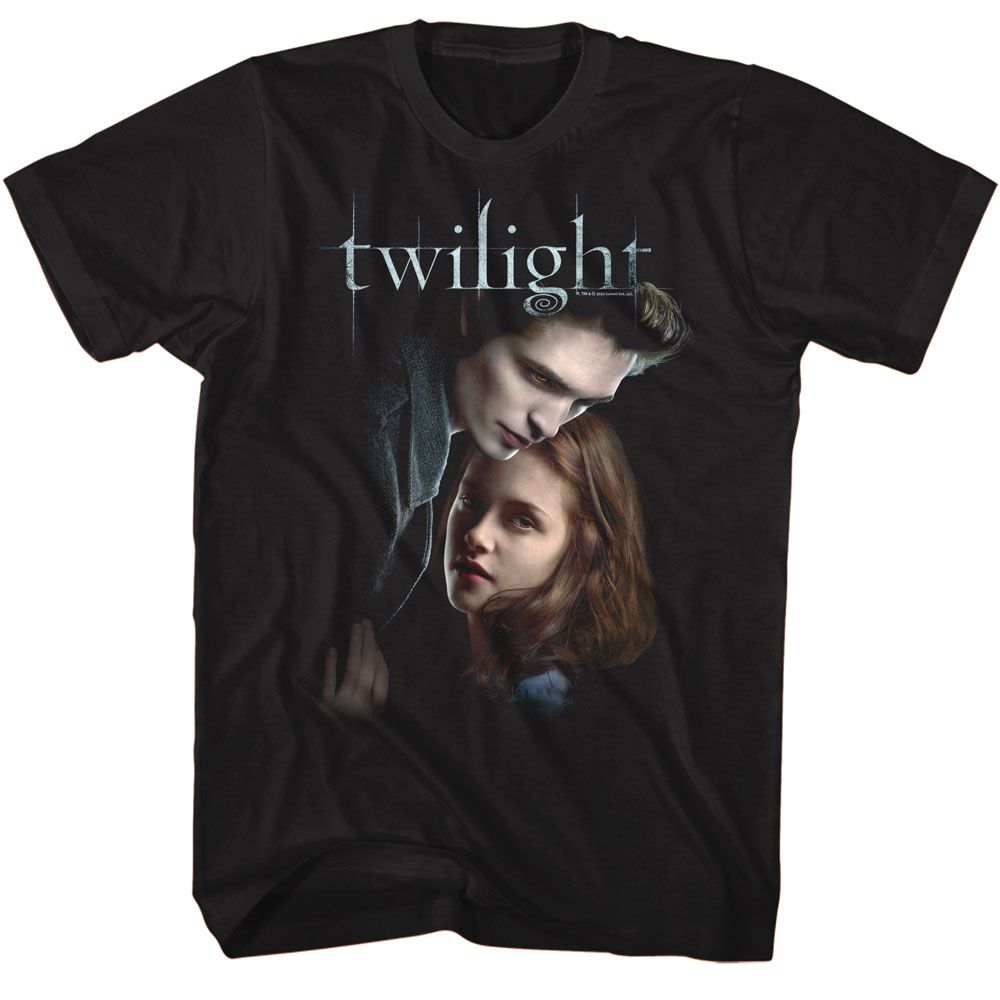 TWILIGHT-TWILIGHT ED AND BELLA-BLACK ADULT S/S TSHIRT