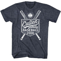 Thumbnail for TWILIGHT-TWILIGHT BASEBALL 1-NAVY HEATHER ADULT S/S TSHIRT