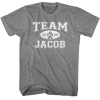 Thumbnail for TWILIGHT-TWILIGHT TEAM JACOB-GRAPHITE HEATHER ADULT S/S TSHIRT