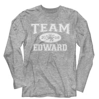 Thumbnail for TWILIGHT-TWILIGHT TEAM EDWARD-GRAY HEATHER ADULT L/S TSHIRT