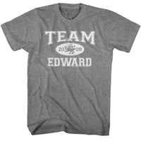 Thumbnail for TWILIGHT-TWILIGHT TEAM EDWARD-GRAPHITE HEATHER ADULT S/S TSHIRT