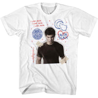Thumbnail for TWILIGHT-TWILIGHT JACOB DOODLES-WHITE ADULT S/S TSHIRT