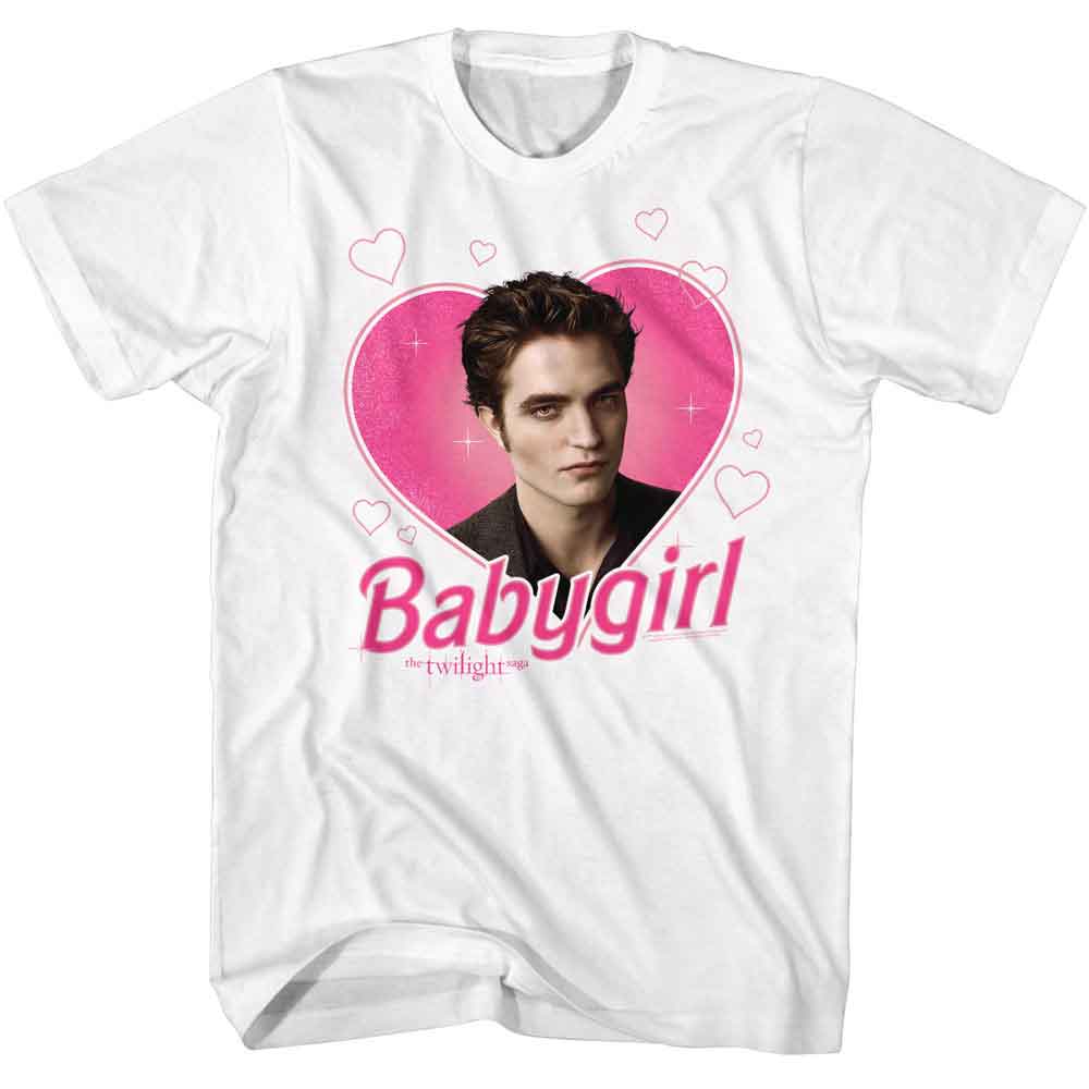 TWILIGHT-TWILIGHT BABYGIRL 2-WHITE ADULT S/S TSHIRT