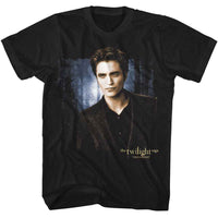 Thumbnail for TWILIGHT-TWILIGHT EDWARD AND FOREST-BLACK ADULT S/S TSHIRT