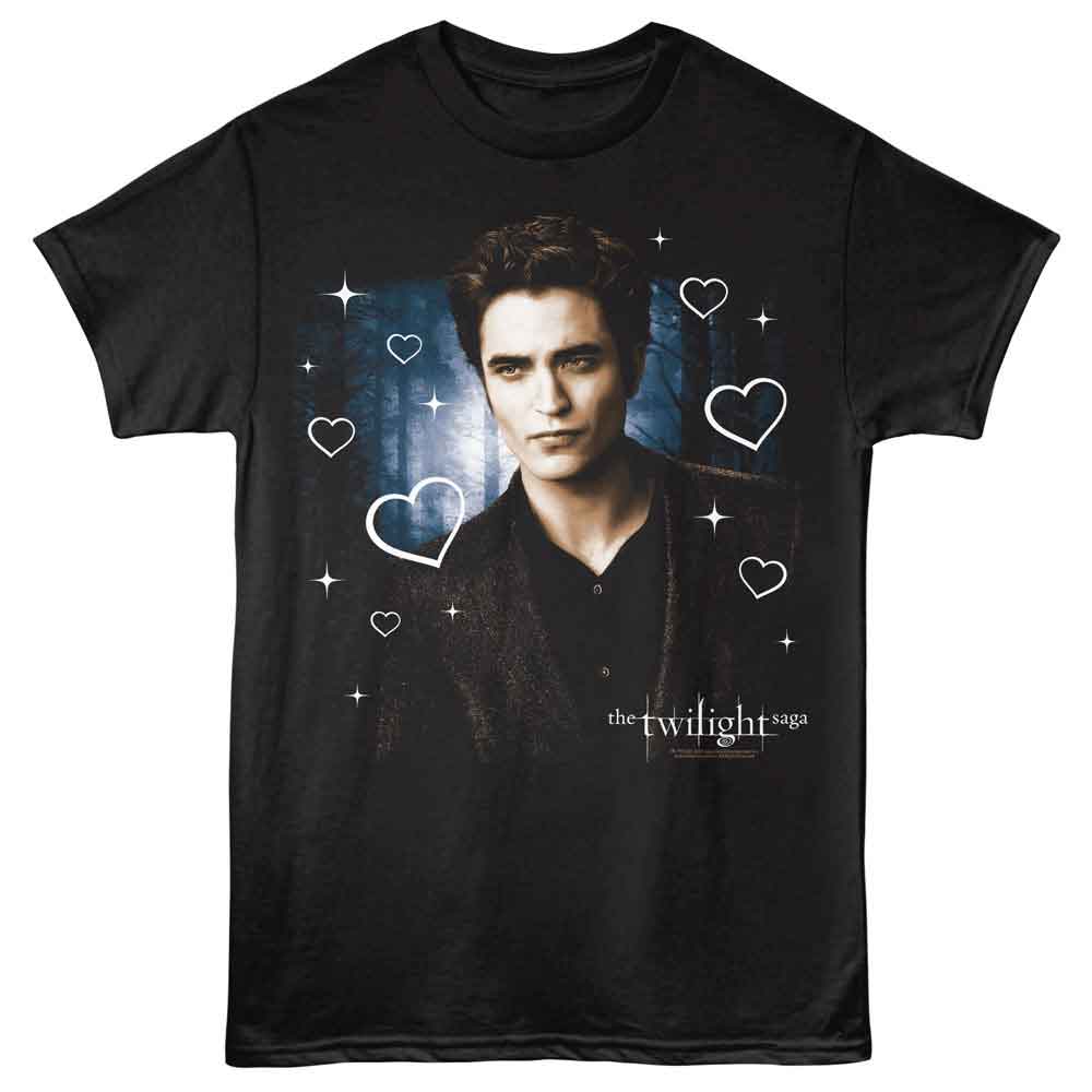 The Twilight Saga - Twilight Edward Forest Hearts T-Shirt