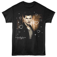 Thumbnail for The Twilight Saga - Twilight Jacob Forest Hearts T-Shirt