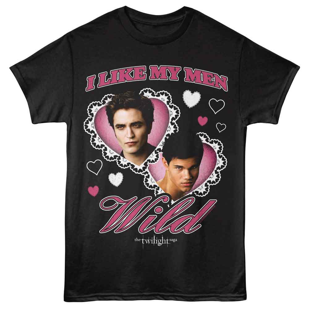 The Twilight Saga - Twilight I Like My Men Wild T-Shirt