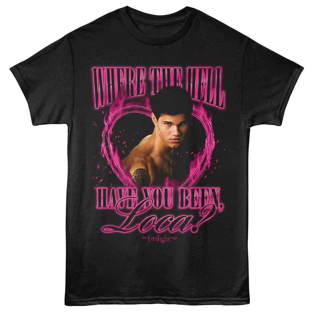 The Twilight Saga - Twilight Loca Flames Alt Color T-Shirt