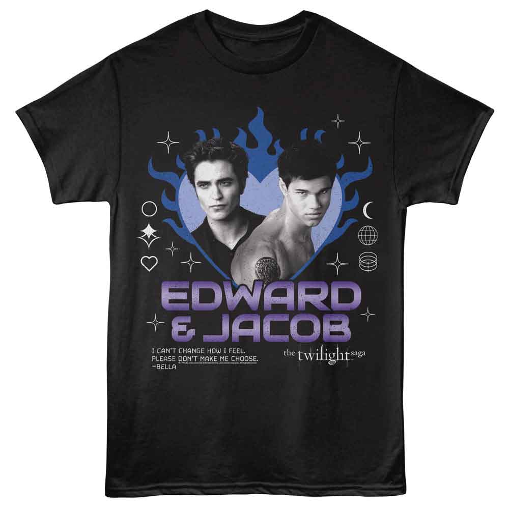 The Twilight Saga - Twilight Edward Jacob Y2K Inspired T-Shirt