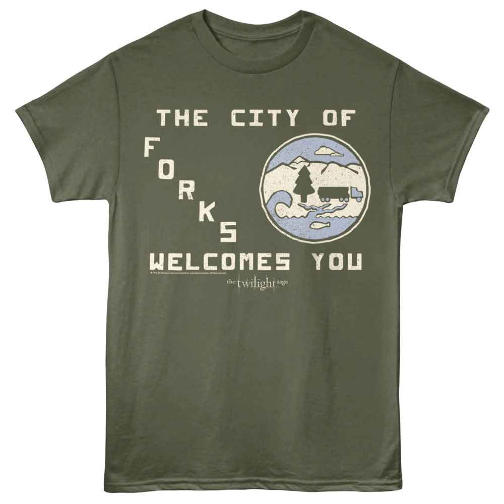 The Twilight Saga - Twilight Forks Welcome T-Shirt