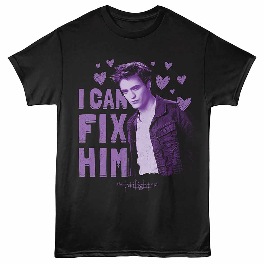 Twilight - Fix Him Hearts T-Shirt