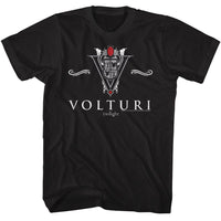 Thumbnail for TWILIGHT-TWILIGHT VOLTURI COLLEGIATE-BLACK ADULT S/S TSHIRT