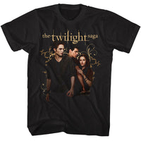 Thumbnail for TWILIGHT-TWILIGHT EDWARD JACOB BELLA-BLACK ADULT S/S TSHIRT