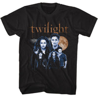 Thumbnail for TWILIGHT-TWILIGHT CULLEN FAMILY WITH MOON-BLACK ADULT S/S TSHIRT