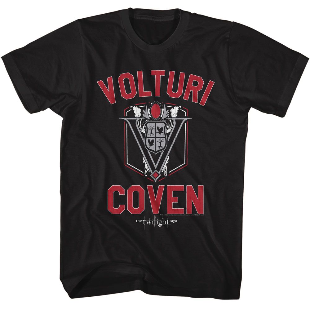 TWILIGHT-TWILIGHT VOLTURI COVEN-BLACK ADULT S/S TSHIRT