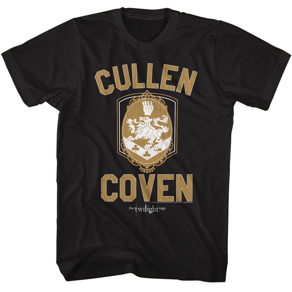 TWILIGHT-TWILIGHT CULLEN COVEN-BLACK ADULT S/S TSHIRT