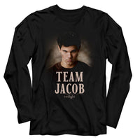 Thumbnail for TWILIGHT-TWILIGHT TEAM JACOB-BLACK ADULT L/S TSHIRT