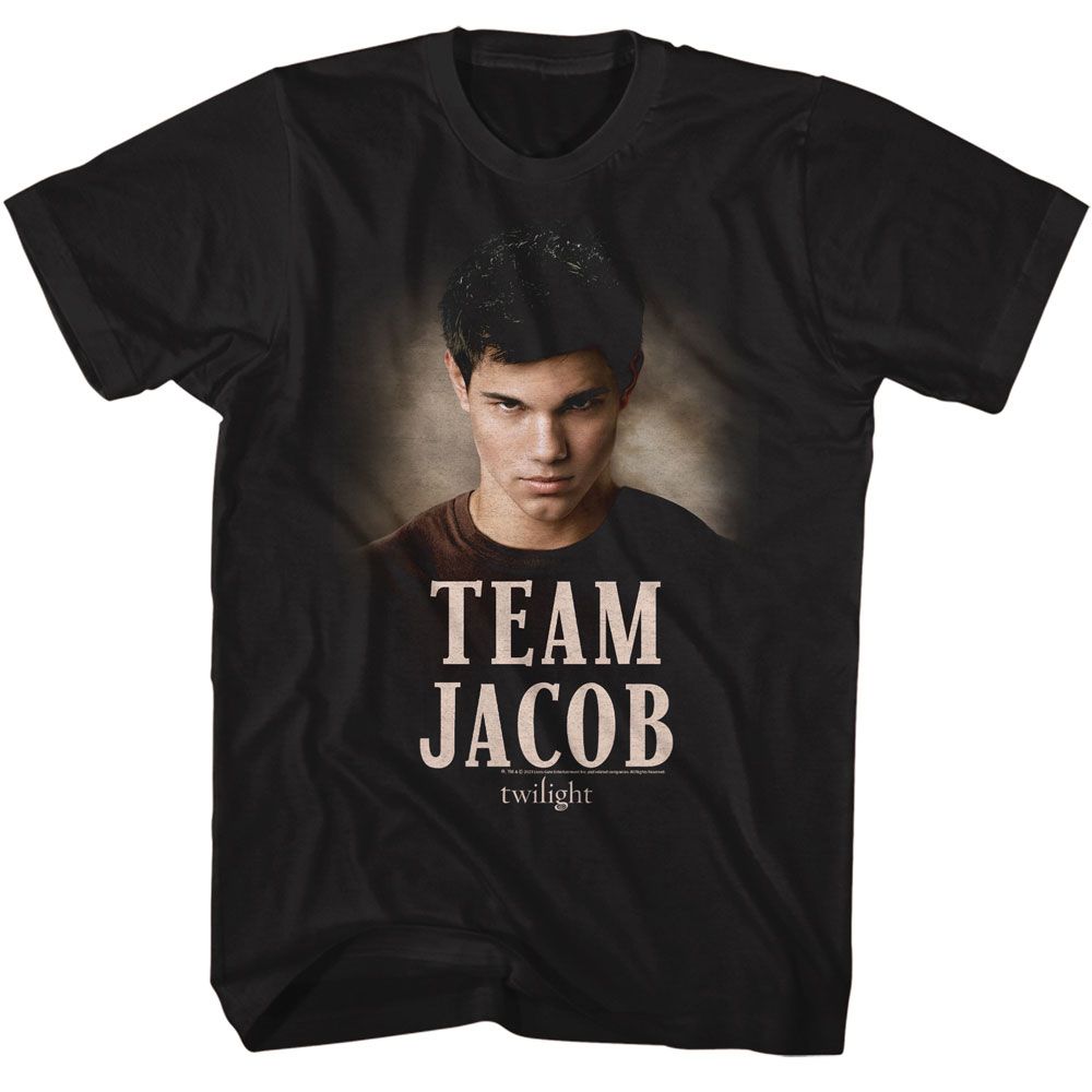 TWILIGHT-TWILIGHT TEAM JACOB-BLACK ADULT S/S TSHIRT