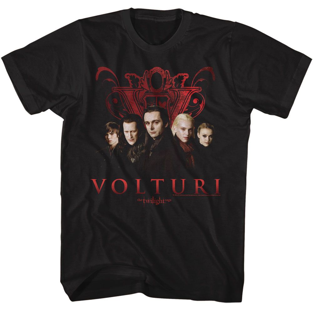 TWILIGHT-TWILIGHT VOLTURI GROUP-BLACK ADULT S/S TSHIRT