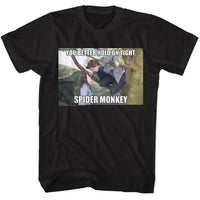 Thumbnail for TWILIGHT-TWILIGHT HOLD ON TIGHT SPIDER MONKEY-BLACK ADULT S/S TSHIRT