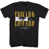 Thumbnail for TWILIGHT-TWILIGHT EDWARD EYES-BLACK ADULT S/S TSHIRT