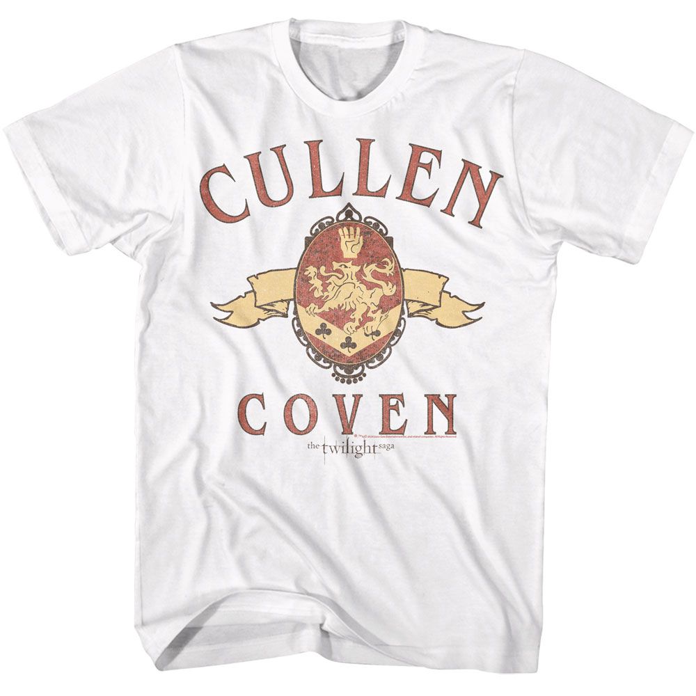 TWILIGHT-TWILIGHT CULLEN COVEN PREPPY-WHITE ADULT S/S TSHIRT