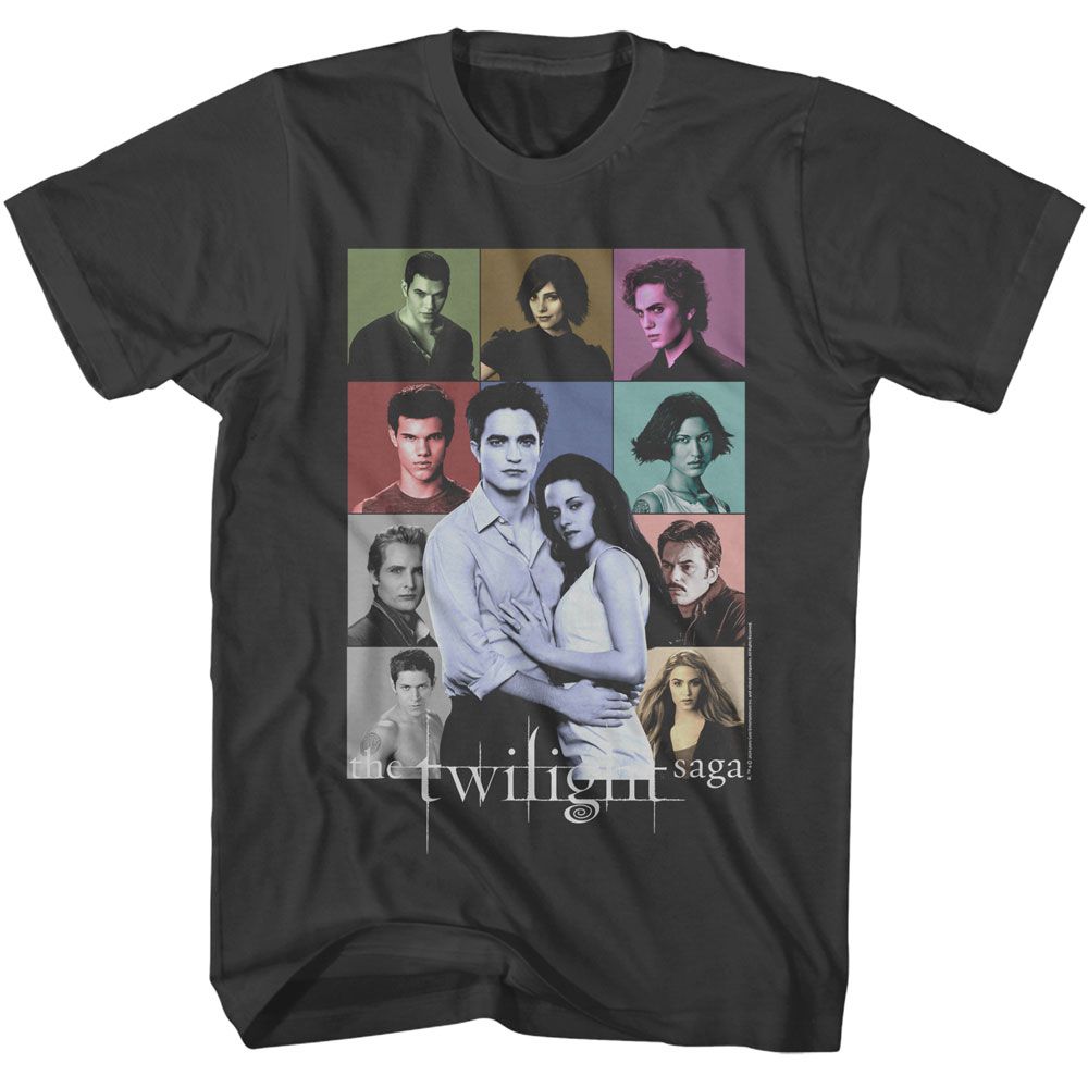 TWILIGHT-TWILIGHT CAST PHOTOS-SMOKE ADULT S/S TSHIRT