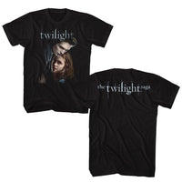Thumbnail for TWILIGHT-TWILIGHT POSTER W LOGO F B-BLACK ADULT S/S TSHIRT