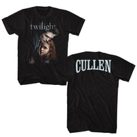 Thumbnail for TWILIGHT-TWILIGHT POSTER W CULLEN ARCH F B-BLACK ADULT S/S TSHIRT