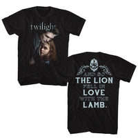 Thumbnail for TWILIGHT-TWILIGHT POSTER W QUOTE F B-BLACK ADULT S/S TSHIRT