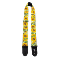 Thumbnail for SUNFLOWER GARDEN JACQUARD GUITAR STRAP